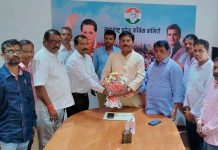 महाराष्ट्र प्रदेश आदिवासी काॅग्रेसच्या अध्यक्षपदी डाॅ. नामदेव उसेंडी यांची निवड झाल्याबद्दल मुबंई येथे आदिवासी सेल कडुन सत्कार