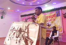गानली समाजाच्या एकजुटी मुळेच खंडोबा मंदीराचे निर्माण- माजी जि.प.अध्यक्ष अजय कंकडालवार यांचे प्रतिपादन.