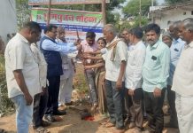 भेंडाळा येथील रस्ता बांधकामाचे आमदार डॉक्टर देवरावजी होळी MLA यांचे हस्ते भूमिपूजन