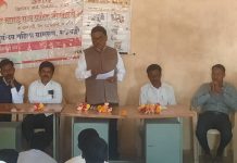 मक्केपल्ली येथे झाडे झाडीया समाजाच्या प्रमुख पदाधिकाऱ्यांच्या बैठकीला आमदार डॉक्टर देवरावजी होळी यांची उपस्थिती