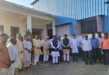 सांसदीय संकुल परियोजना संबंधी मान.खासदार अशोकजी नेते अभ्यास दौऱ्या प्रसंगी