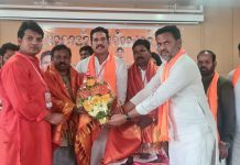 भारतीय जनता पार्टी प्रदेश Bjp telganna तेलगांनाच्या राष्ट्रीय प्रशिक्षण शिबिर कार्यकारणी बैठकी दरम्यान मार्गदर्शन करतांना mp ashok nete खासदार अशोकजी नेते