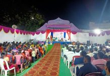 Late Gopinathrao Munde’s birth anniversary celebration at Ashti.