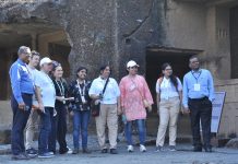 On the beauty of Kanheri Caves – representatives of 20 countries