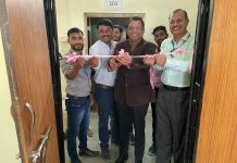 Inauguration of Laboratory in Gondwana University The laboratory will enhance the academic progress of the students; Vice-Chancellor Dr. Prashant Bokare