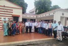 विजय वडेट्टीवार यांच्या निवडीचा काॅग्रेसतर्फे गडचिराेलीत जल्लाेष