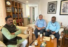 मार्कंडा देवस्थानाचे काम मार्गी लावुन लवकरच सुरू करण्यासाठी दिल्ली येथे आढावा बैठक संपन्न! खासदार अशोक नेते यांनी पुरातन विभागाचे महानिदेशक यांना काम तात्काळ करण्याचे बैठकीत दिले निर्देश