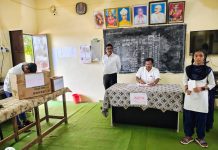 भेंडाळा विश्र्वशांती विद्यालय तथा कनिष्ठ महाविद्यालयात शालेय मंत्रिमंडळ स्थापन