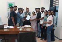 कॅरी फॉरवर्ड लागू करा:- तनुश्री धर्मरावबाबा आत्राम, विद्यार्थी संघाची मागणी