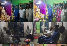 जेष्ठा गौरी महालक्ष्मी पूजन निमित्याने आमदार डॉ. देवराव होळी घेतले दर्शन