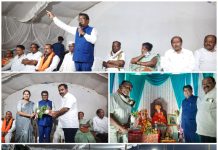 आमदार डॉ. देवराव होळी यांनी वैरागड येथे जाऊन गणपती बाप्पाचे दर्शन