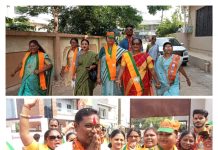 भाजपा-महायुतीचे अधिकृत उमेदवार श्री. डॉ. मिलिंदजी नरोटे यांची गडचिरोली शहरात प्रचार रॅली