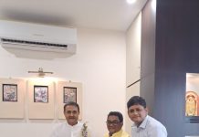 आमदार डॉक्टर देवराव जी होळी यांनी घेतली माजी केंद्रीय मंत्री प्रफुलभाई पटेल यांची सदिच्छा भेट
