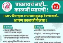 एचएमपीव्ही’ विषाणू हा सामान्य आजार भीती नको, दक्षता बाळगा आरोग्य विभागाचे आवाहन