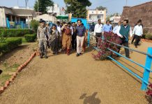मुख्य सचिव सुजाता सौनिक यांची मार्कंडा मंदिरला भेट व पाहणी