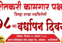 कष्टकऱ्यांचा उत्सव साजरा होणार : शेकापच्या स्थापना दिनी भव्य मेळाव्याचे आयोजन