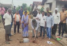मुडझा ग्रा. पं. अंतर्गत कोट्यावधी रुपयांचे भाजप प्रदेश उपाध्यक्ष माजी आमदार डॉ. देवरावजी होळी यांच्या हस्ते भूमिपूजन व लोकार्पण
