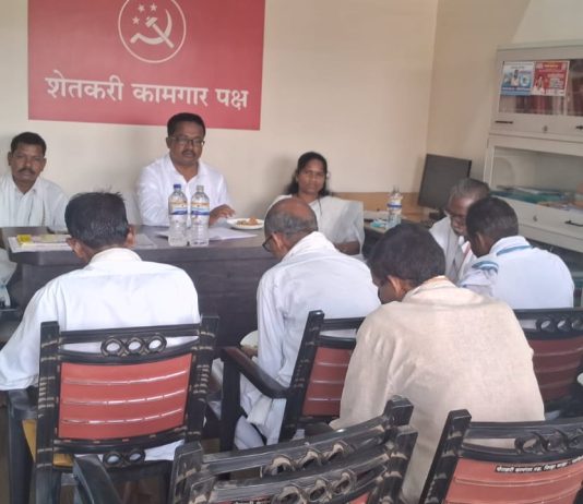 ग्रामपंचायतींवर लाल बावटा फडकवण्यासाठी सज्ज व्हा – शेकापचे भाई रामदास जराते यांचे आवाहन