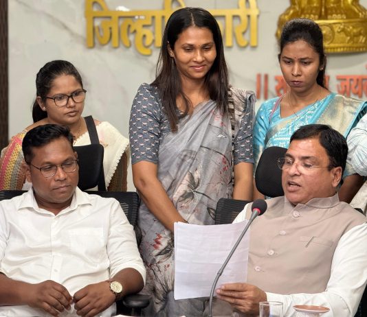 नवेगाव (गडचिरोली) येथे भर लोकवस्तीत प्रस्तावित प्लास्टिक कचरा प्रकल्पाला नागरिकांचा तीव्र विरोध